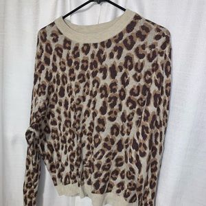 Cheetah print Sweater